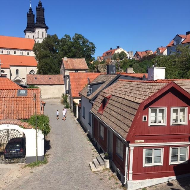 Stora Torget - Visby Lagenhetshotell Bagian luar foto